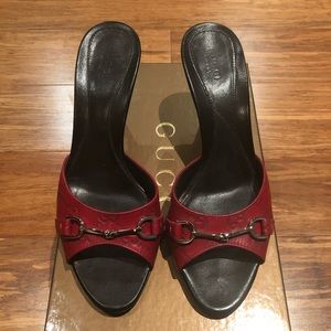 Gucci Leather Guccissima Mule with Horsebit